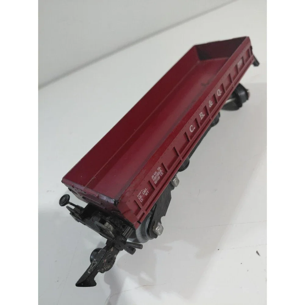 American Flyer 719 S Gauge Model Railroad CB & Q Operating Coal Dump Car